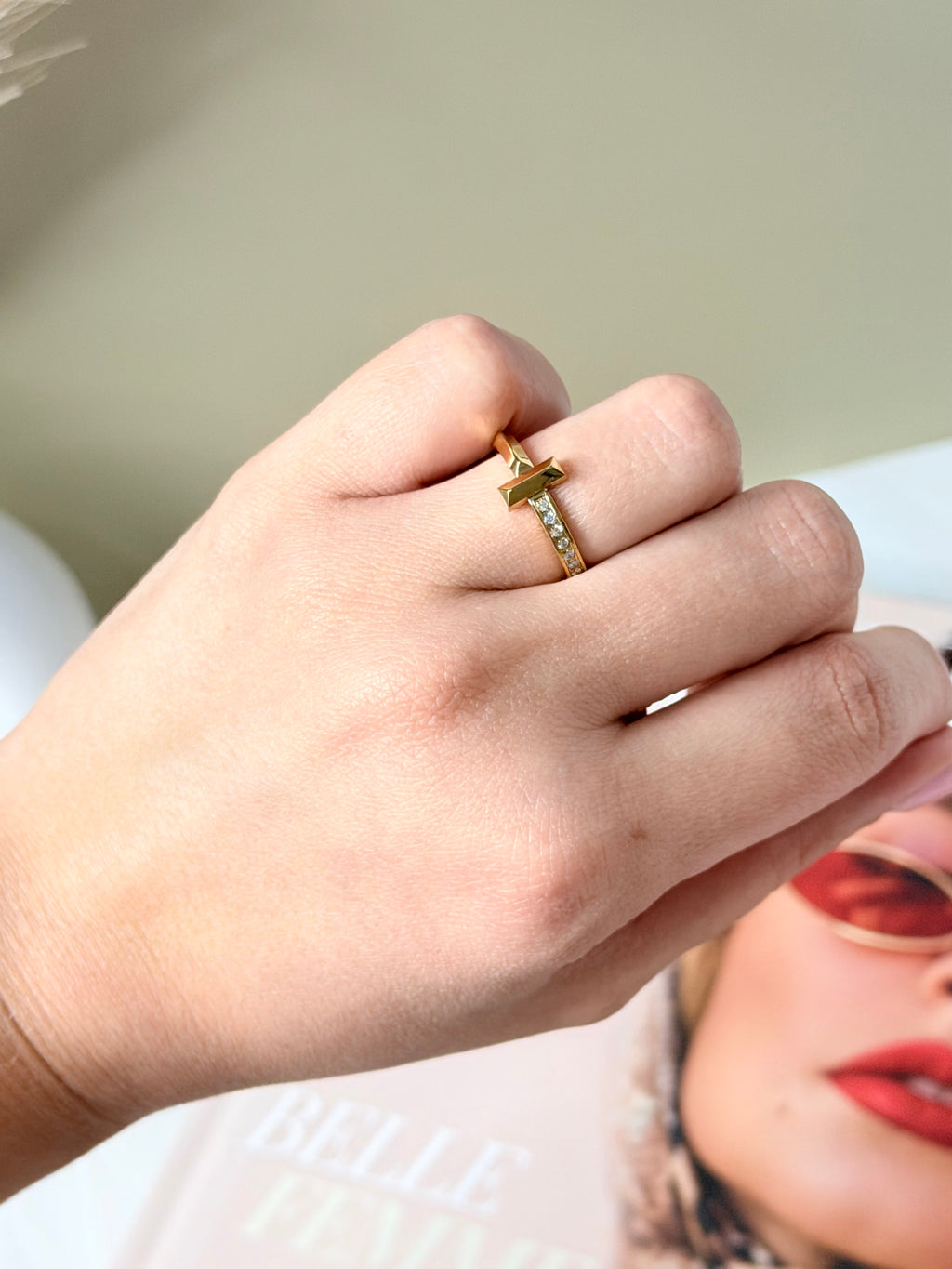 Anillo T Luxe