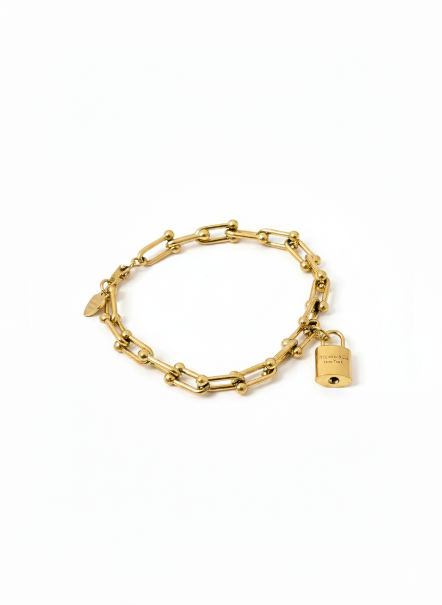Lock Charm Bracelet