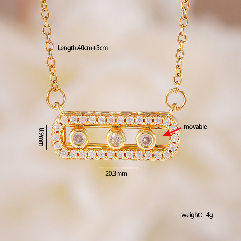Collar brillante Mess!ka