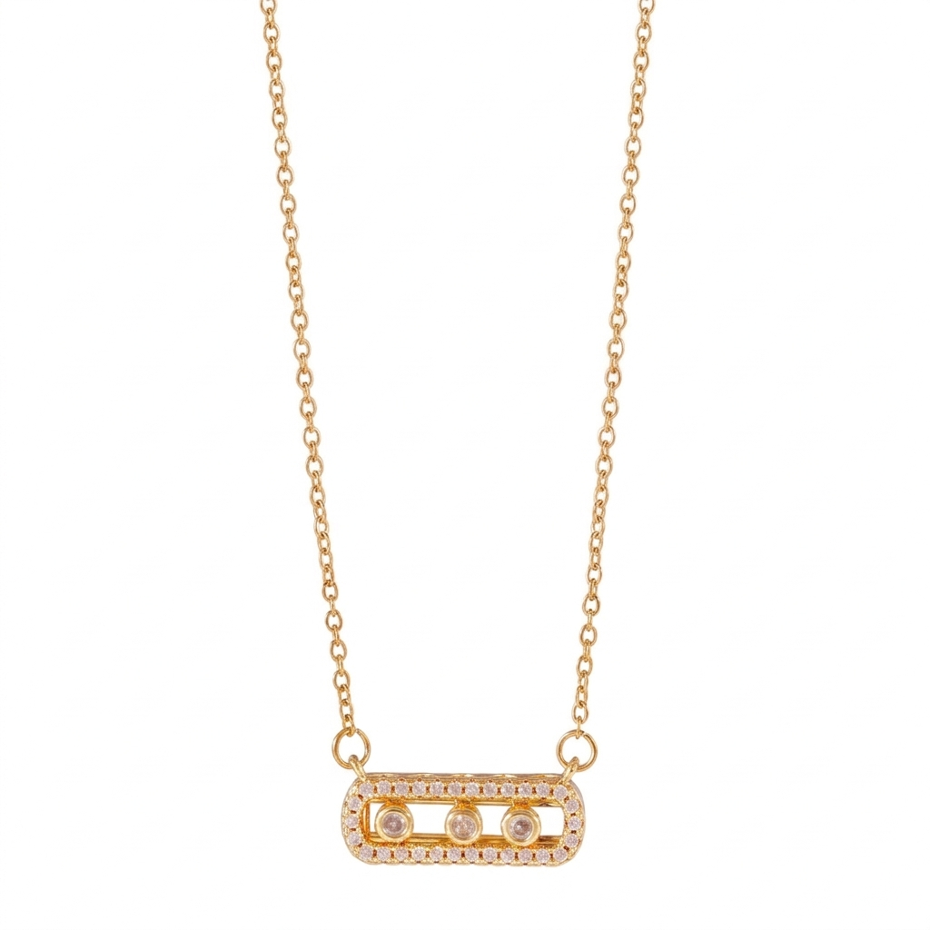 Collar brillante Mess!ka