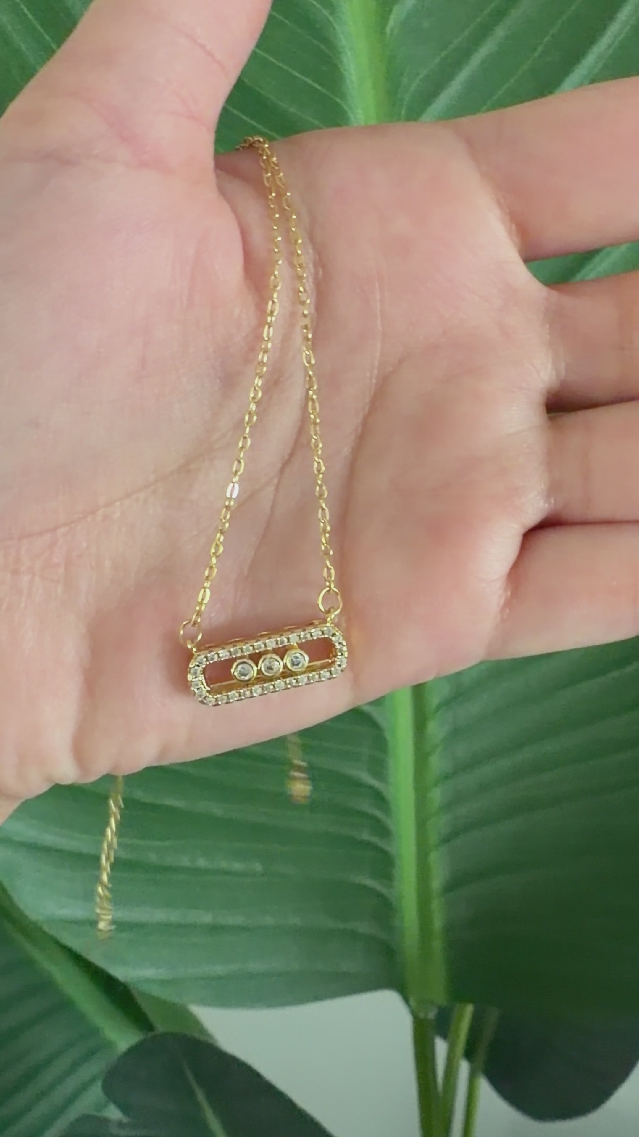 Collar brillante Mess!ka